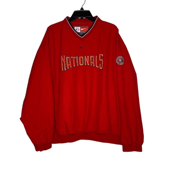 Nike MLB Other - Y2K Nike MLB Washington Nationals pull over